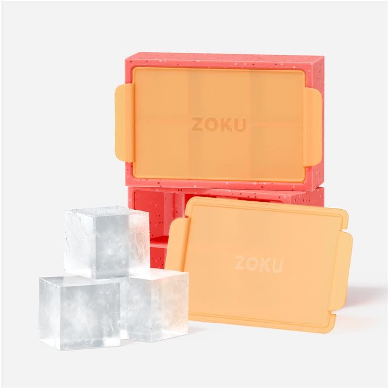 Jumbo Ice Trays - Red