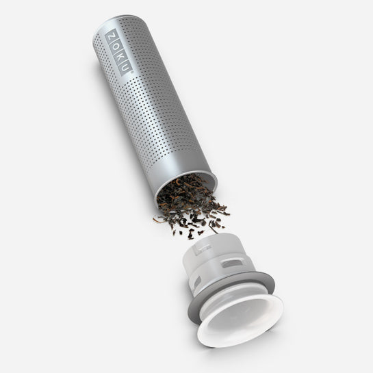 Zoku Glass Core Bottle & Tea Infuser