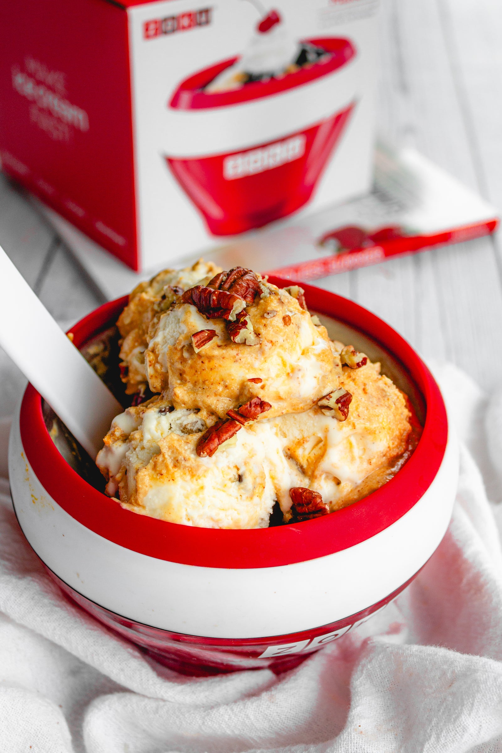 Coffee Frozen Yogurt Recipe No Machine Needed ZOKU