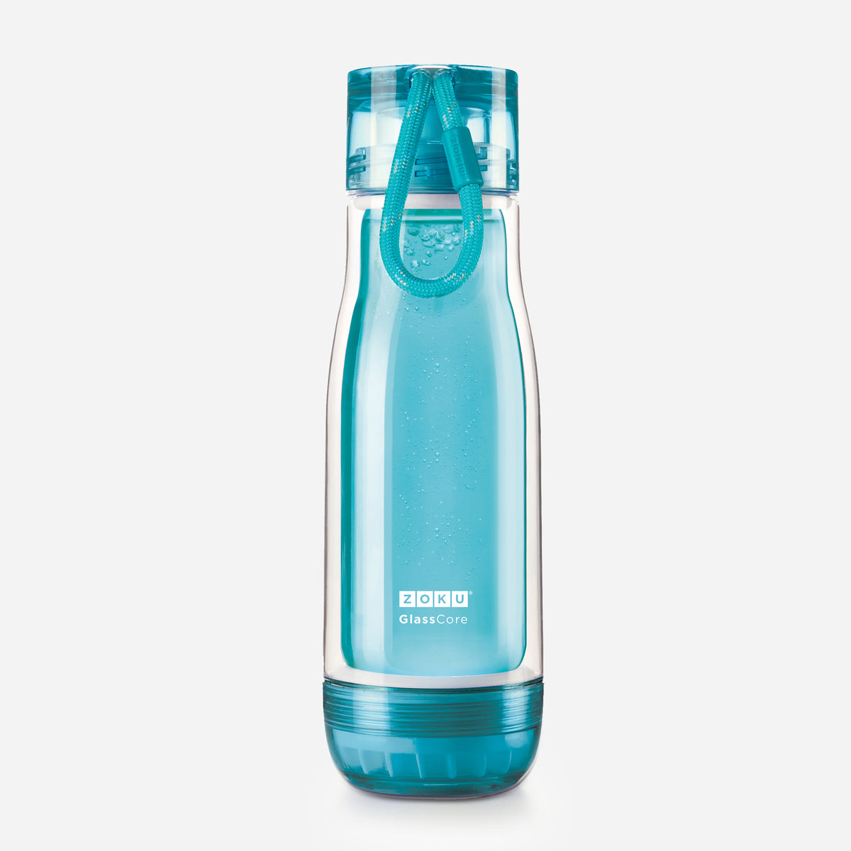 16oz Glass Core Bottle - Teal