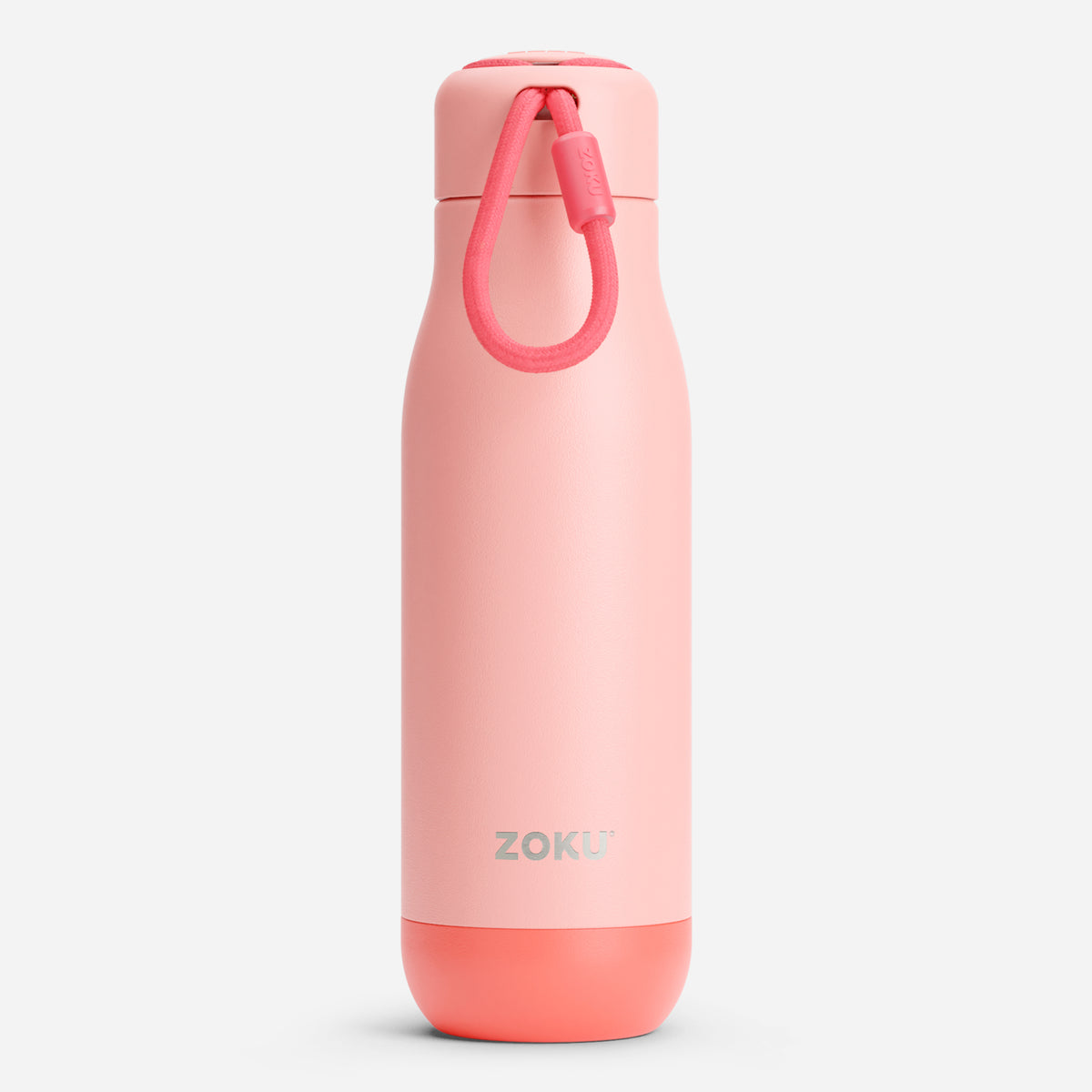18oz Stainless Steel Bottle - Coral