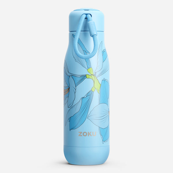 solol washi ソルオル solworks 18oz Stainless Steel Bottle - Lavender – ZOKU