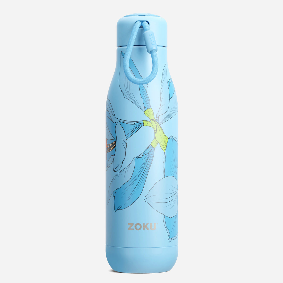 25oz Stainless Steel Bottle - Sky Lily