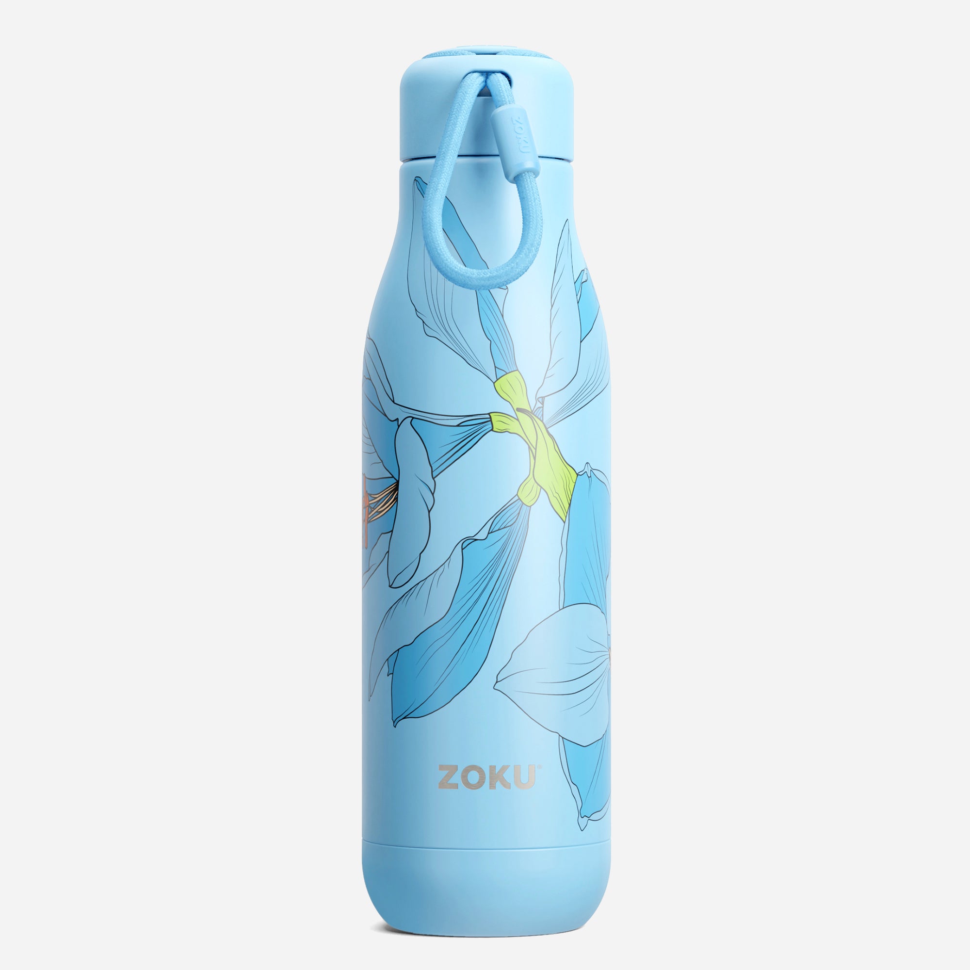25oz Stainless Steel Bottle - Sky Lily