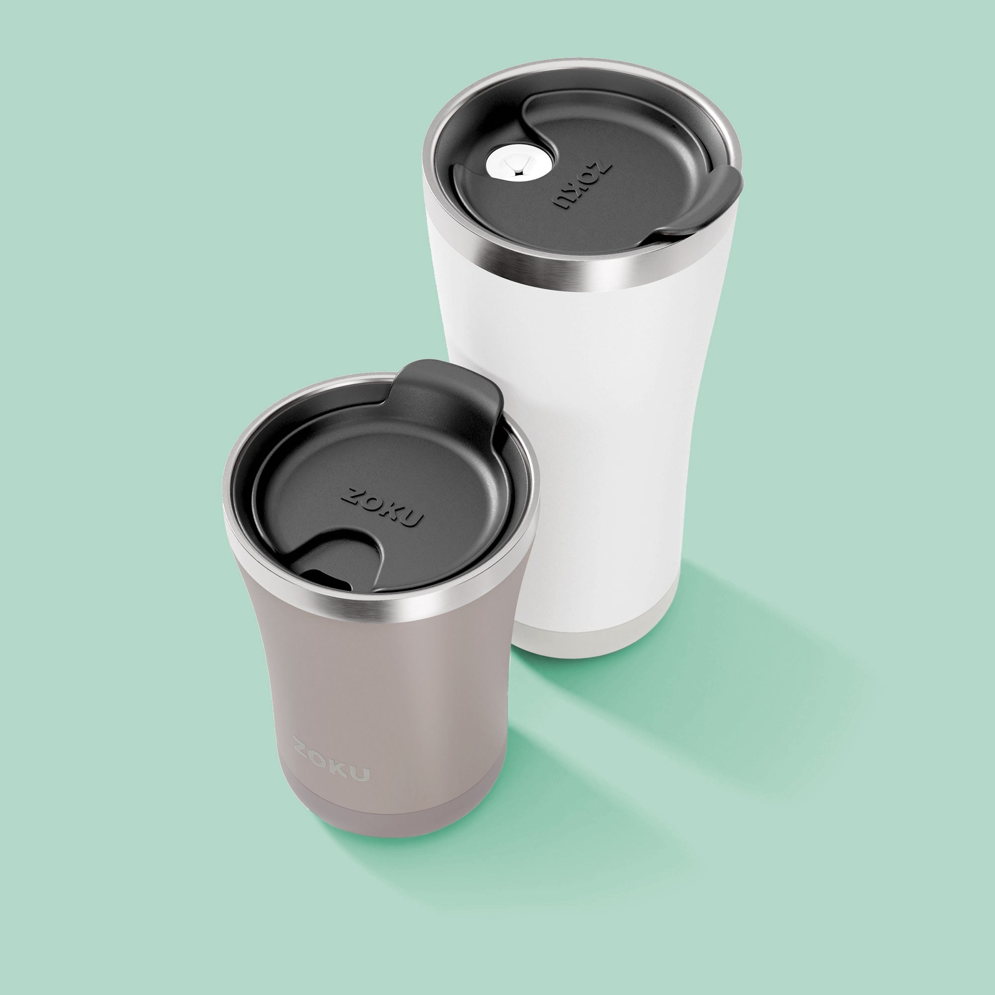 12oz Stainless Steel 3-in-1 Tumbler - Aqua Cover