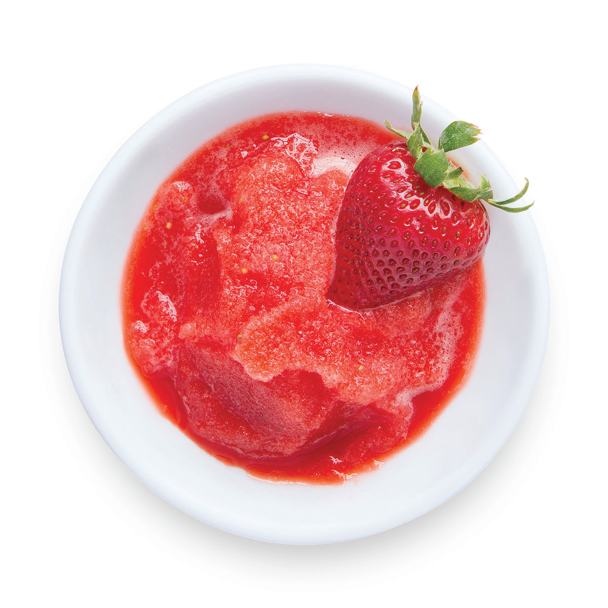 red jumbo slush maker overhead slush