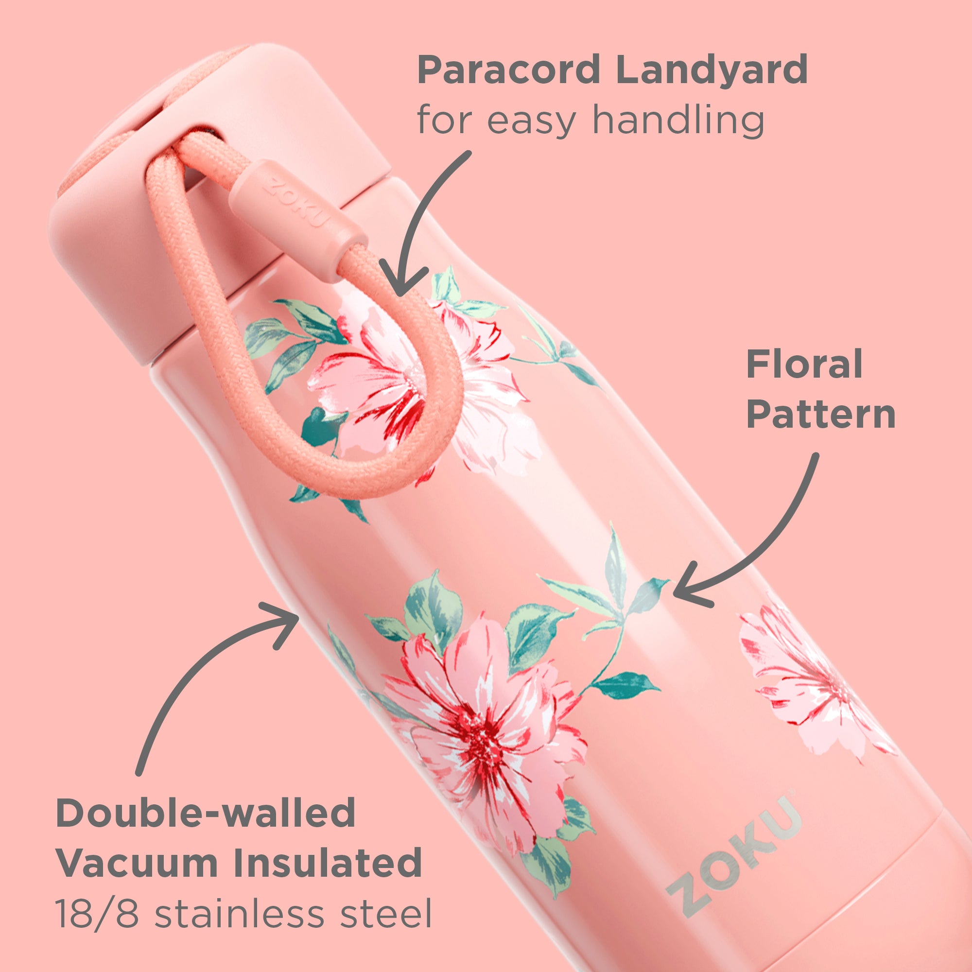 rose petal pink bottle