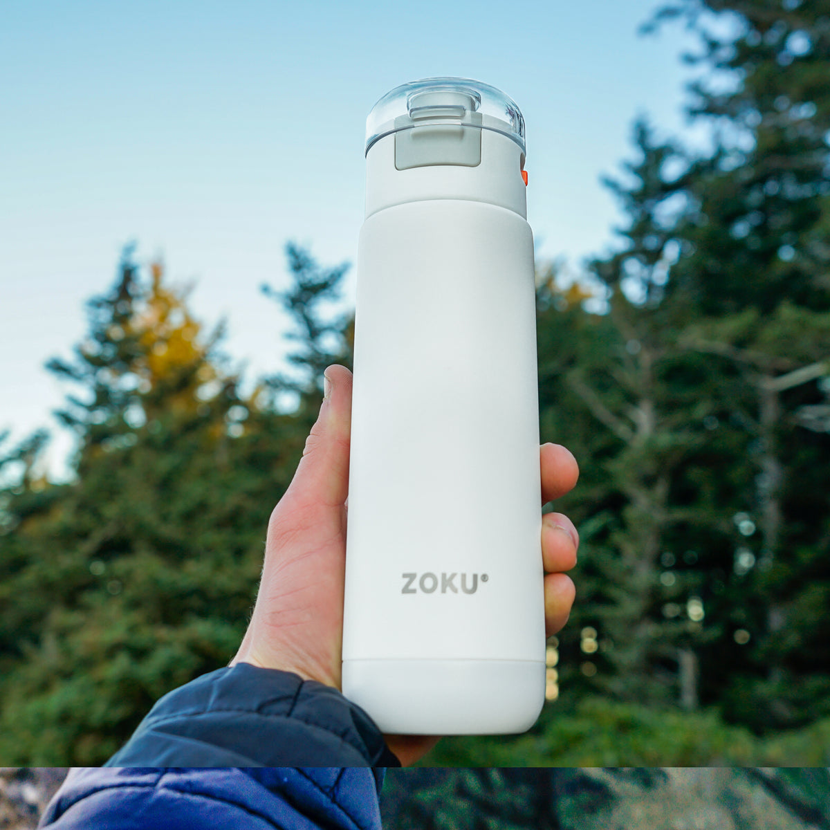 18oz Stainless Steel Sports Bottle 