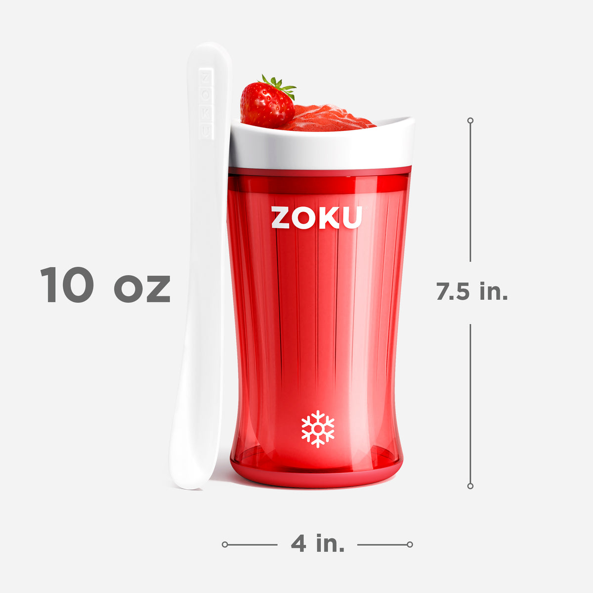 red jumbo slush maker size