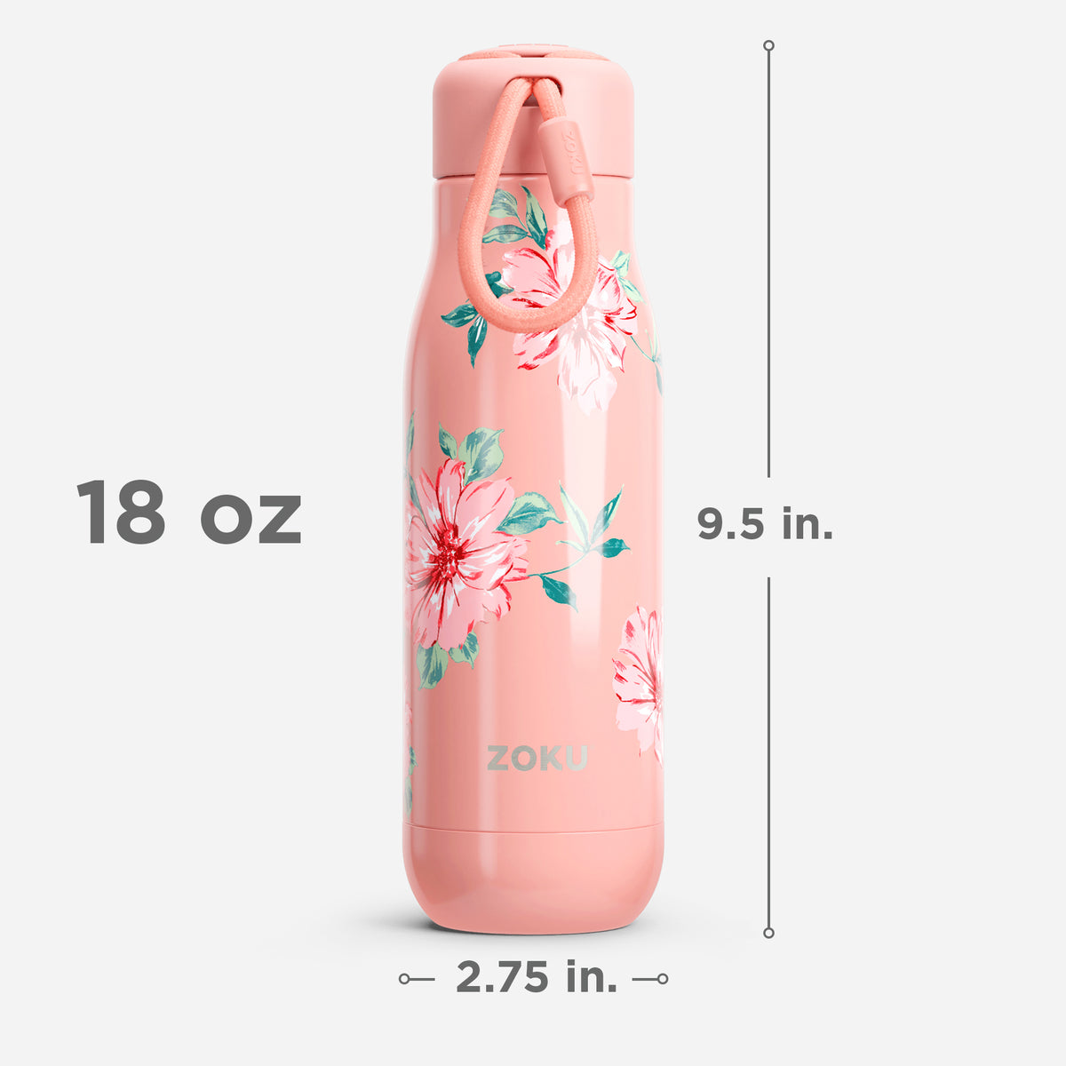 rose petal pink bottle size