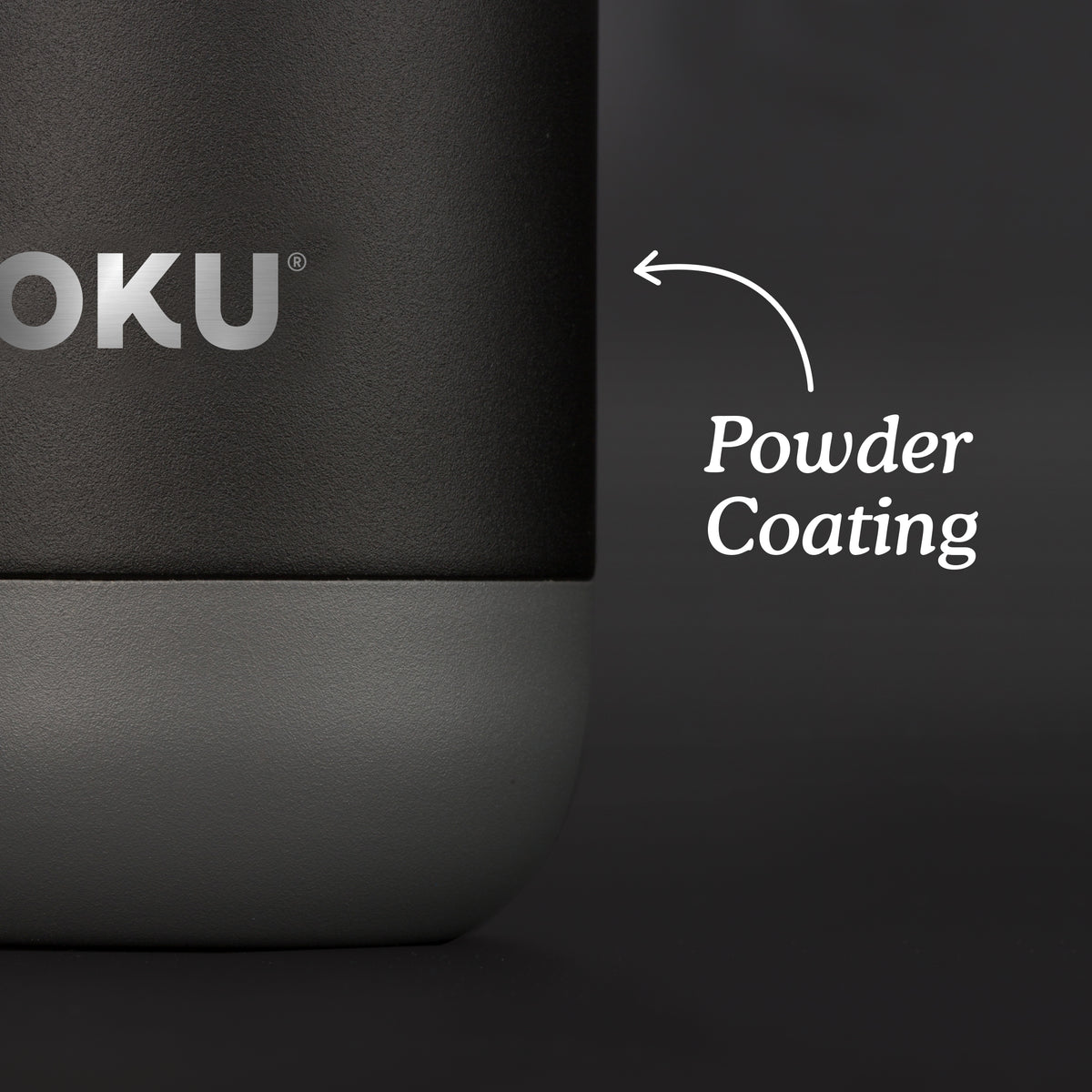 25oz Stainless Steel Bottle - Ash