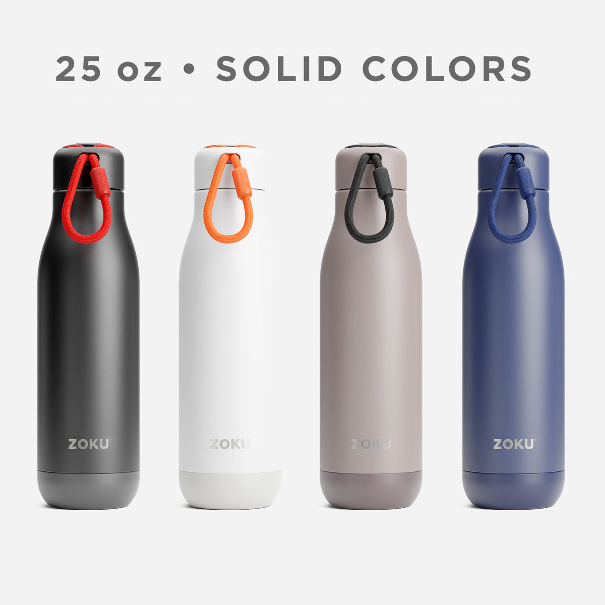 25oz Stainless Steel Bottle Solid Colors