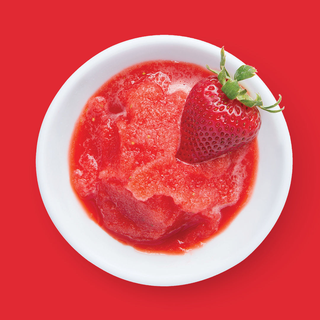 Slush Red Top View