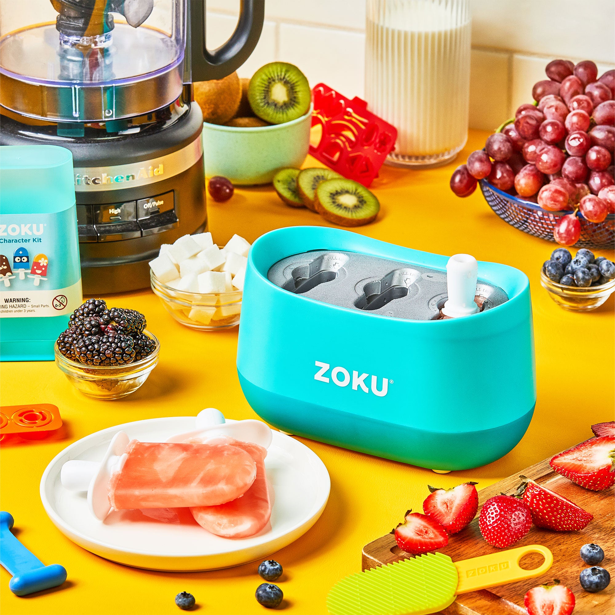 Quick Pop Maker & Recipe Book Bundle