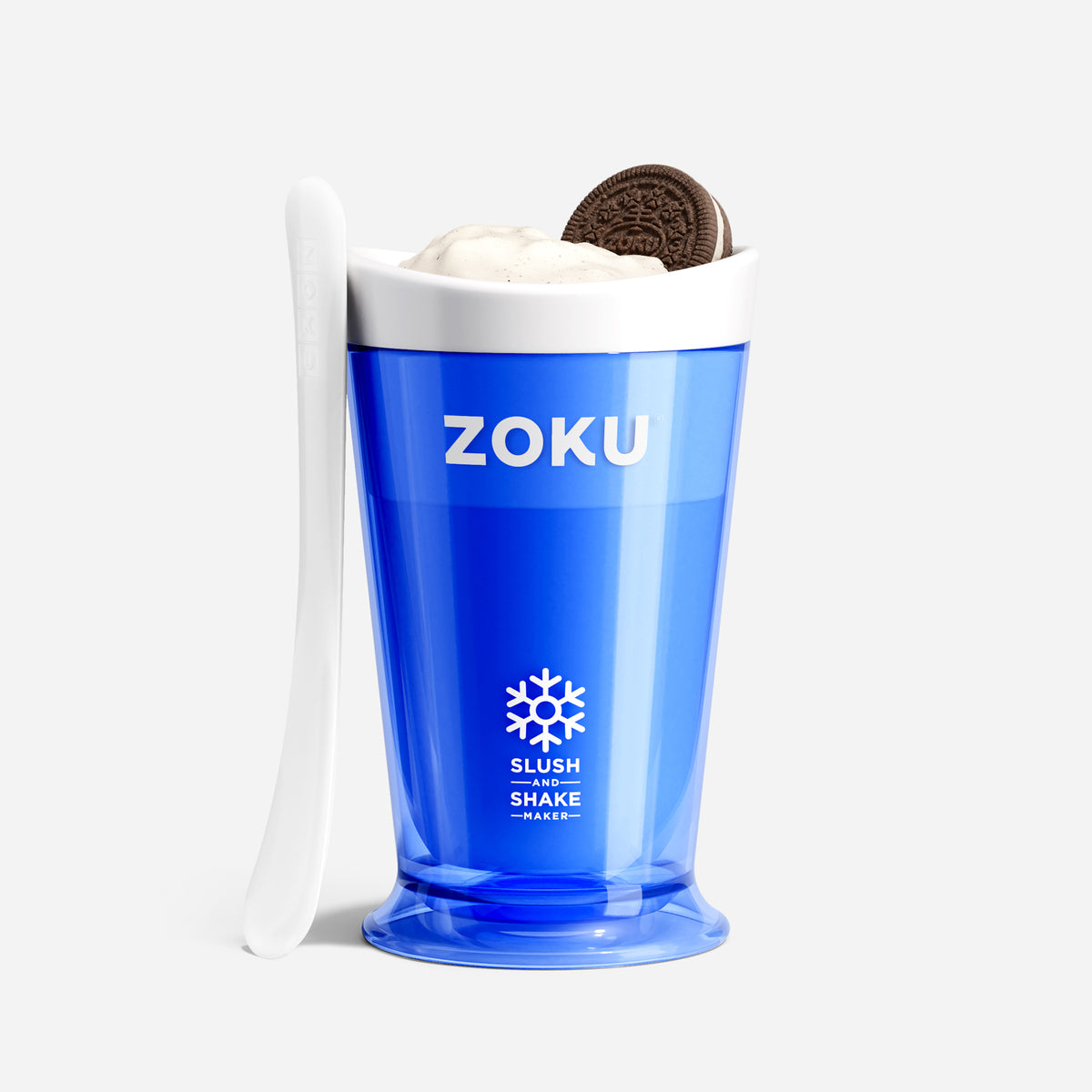 ZOKU Ice Cream Maker, Compact Make and Serve Bowl with Stainless Steel  Freezer Core Creates Soft Serve, Frozen Yogurt, Ice Cream and More in  Minutes