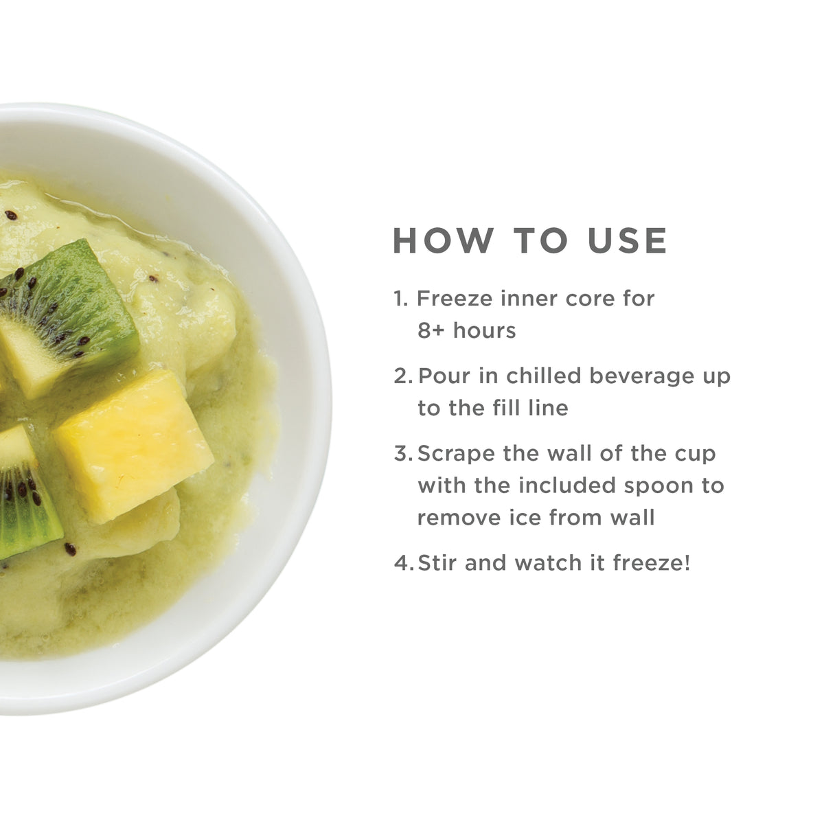 how to use slush maker