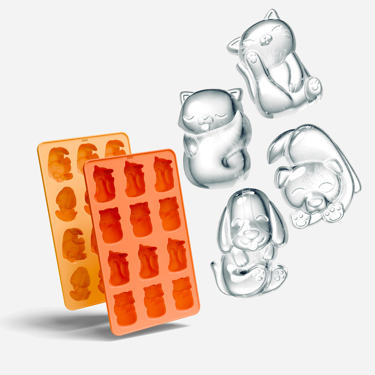 Cat &amp; Dog Ice Tray