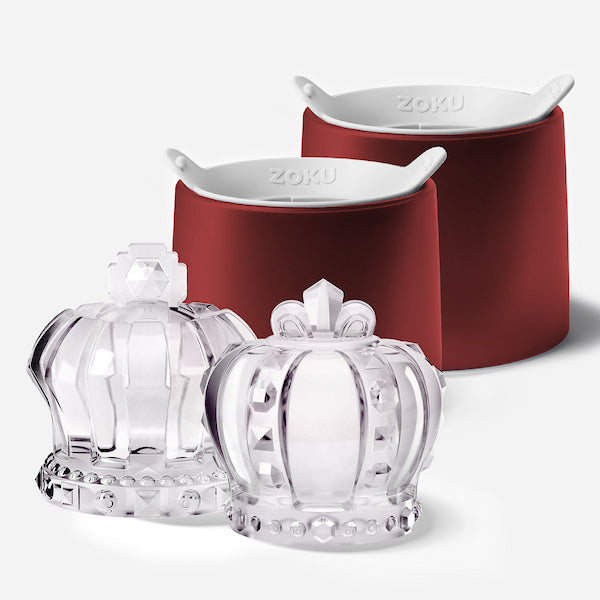 crown cocktail ice set