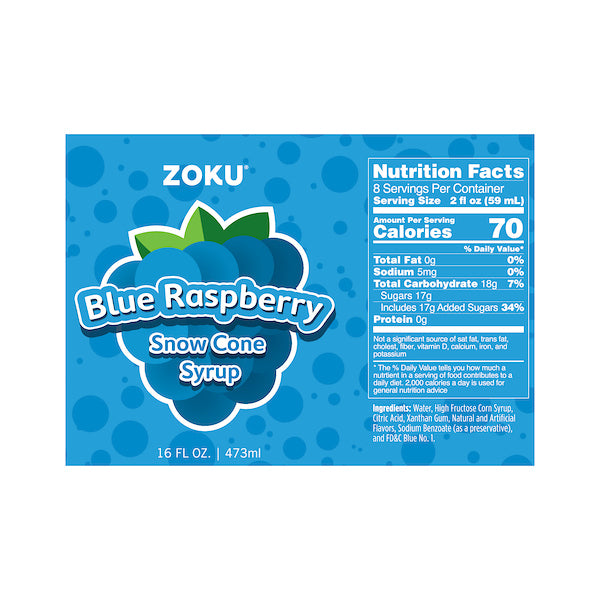 Snow Cone Syrups - Set of 3