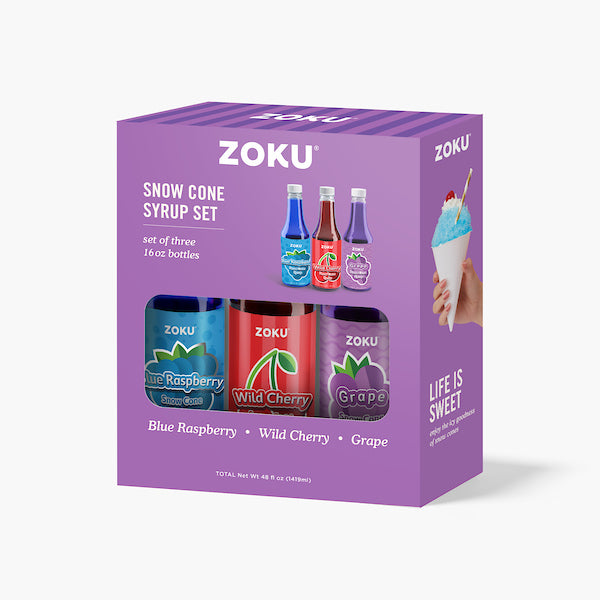 Snow Cone Syrups - Set of 3