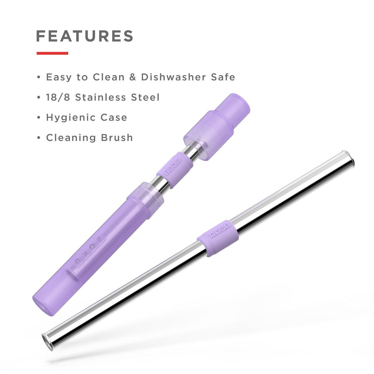 Jumbo Pocket Straw Features
