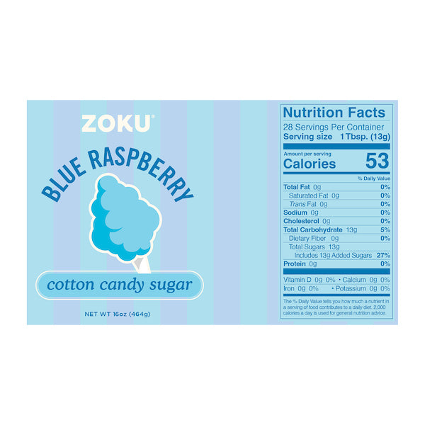 Cotton Candy Sugars - Set of 2