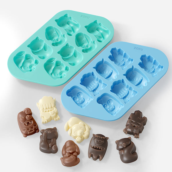 Chocolate Cat Dog Monster Molds