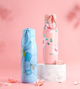 18oz Rose Petal Pink Stainless Bottle