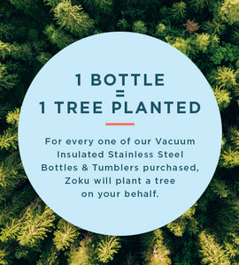 18oz Stainless Steel Platinum Ombre Bottle