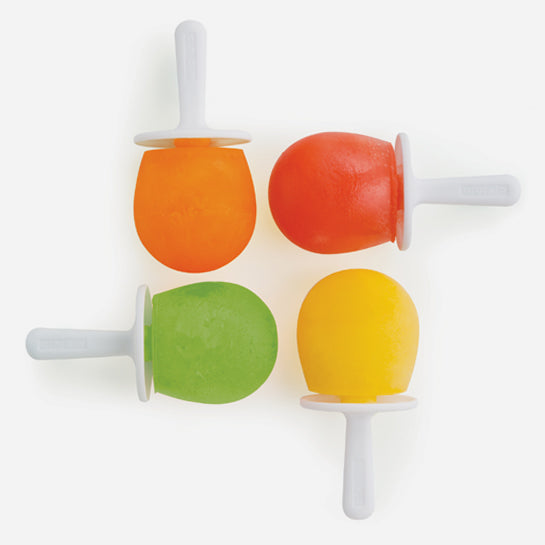 Zoku Round Pop Mold, 4 Easy-release Silicone Popsicle Mold With Sticks and  Drip-guards, BPA-free