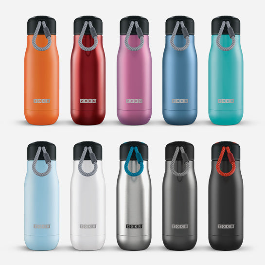 12oz Stainless Steel Bottle - Zoku
