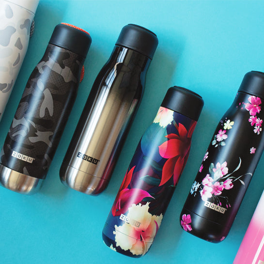 18oz Stainless Steel Paradise Bottle - Zoku