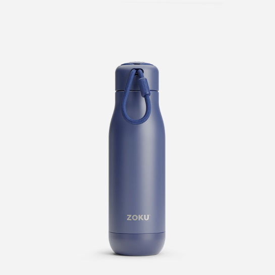 18oz Stainless Steel Powder Coated Bottle - Zoku