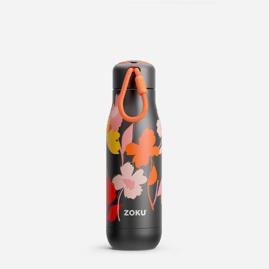 18oz Moonlight Poppy Stainless Bottle - ZOKU