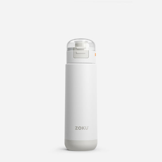 18oz Stainless Flip Top Sports Bottle - ZOKU