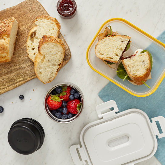 Zoku 3 Piece Neat Stack Lunch Set