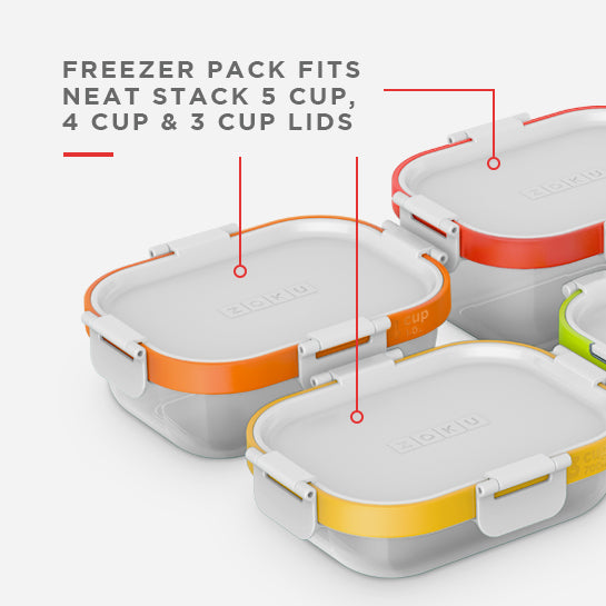 4 Piece Neat Stack Freezer Pack - Zoku