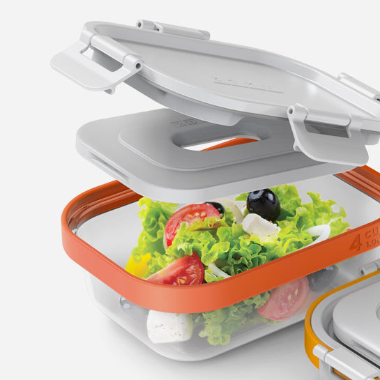 3 Piece Neat Stack Lunch Set - Zoku