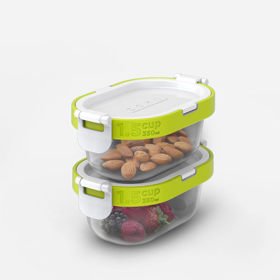 4 Piece Neat Stack Snack Set - Zoku