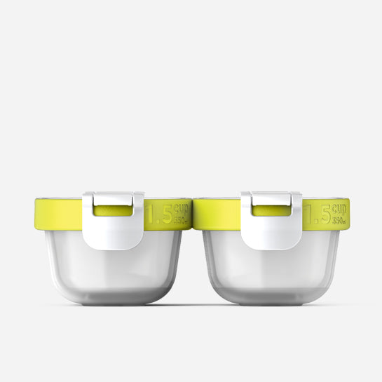 4 Piece Neat Stack Snack Set - Zoku